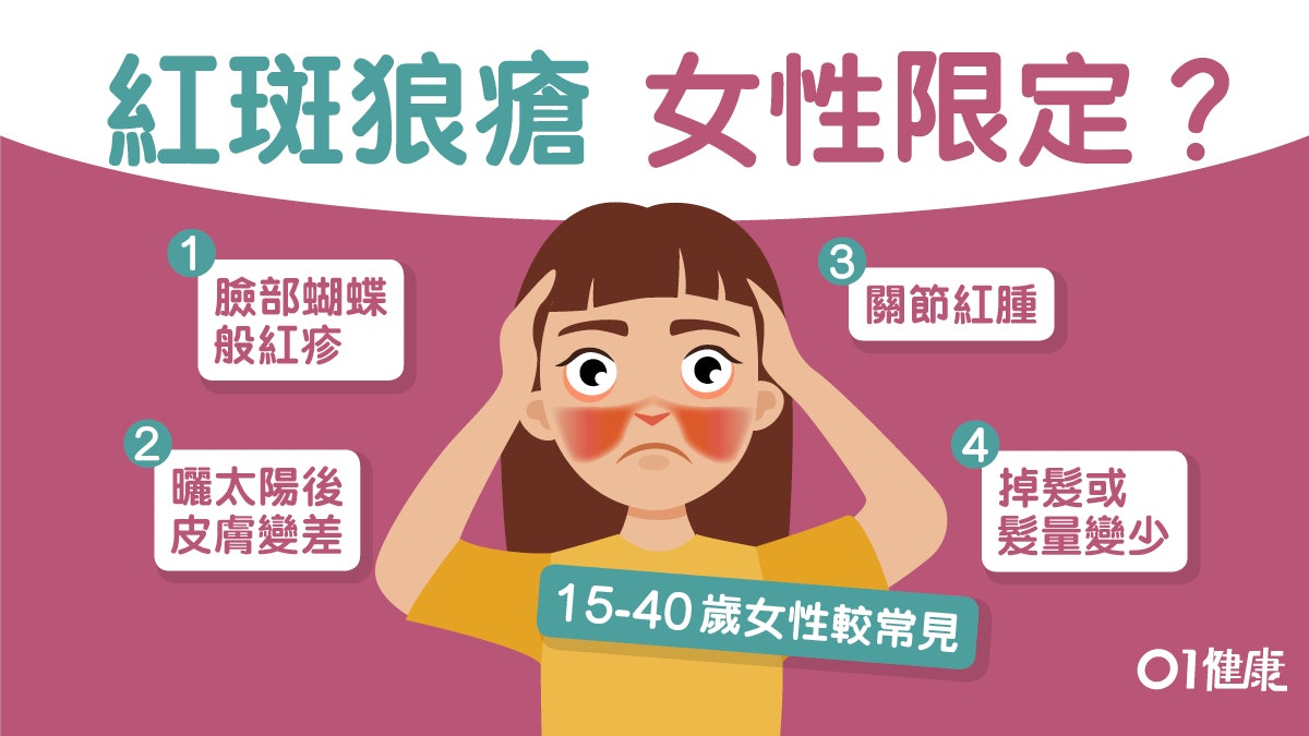 免疫反應異常攻擊6大部位　壓力大曬太陽可致發病！